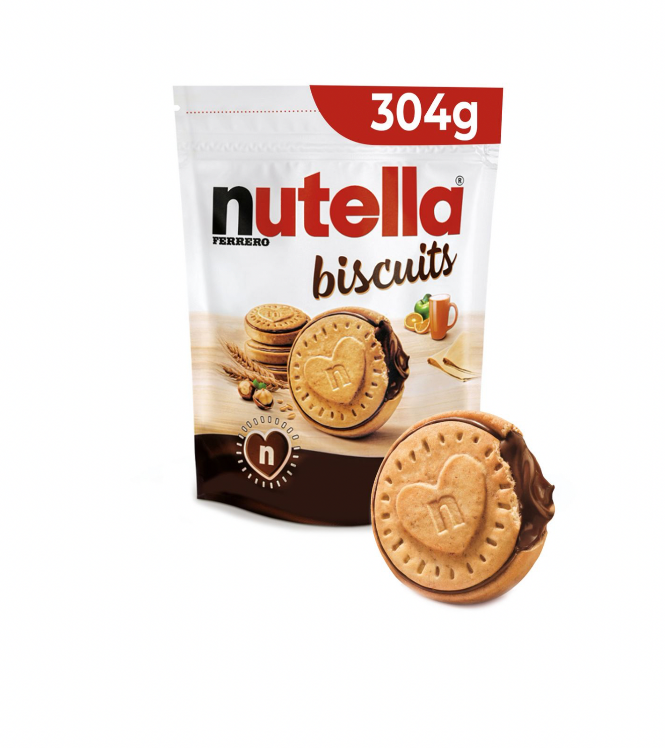 NUTELLA Biscuits croquants au cœur onctueux de Nutella