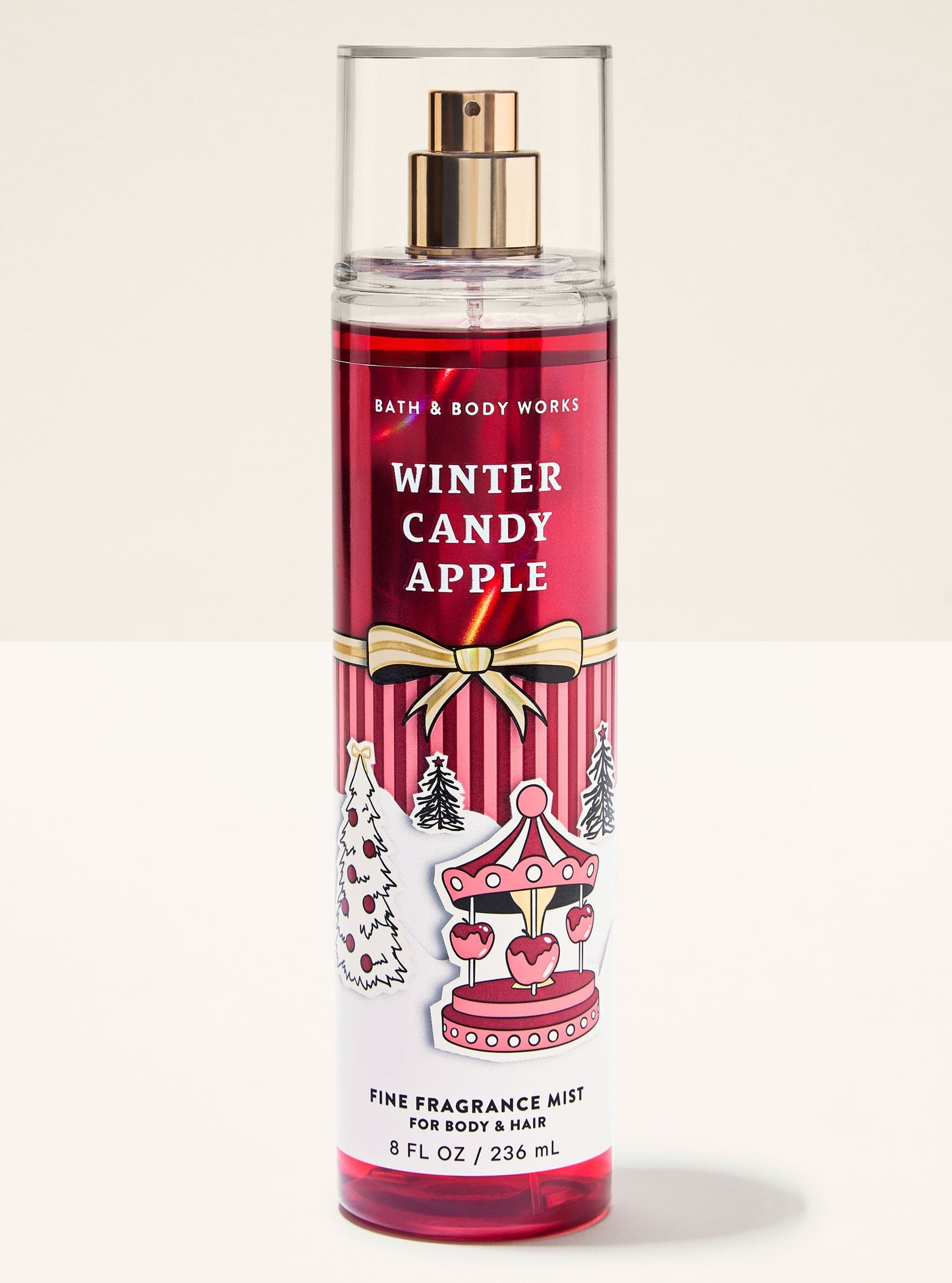 Bath and Body-Winter Candy Apple
Fine Fragrance Mist 236 ml