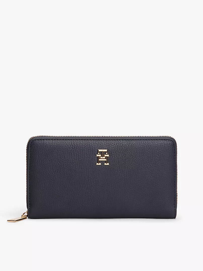 Tommy Monogram Zip Wallet